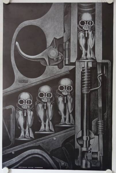 H.R. Giger Poster Prints vintage commercial poster prints (6)